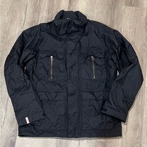 Bonfire Snowboarding Company Size Large Black Winter Snow Coat Jacket EUC
